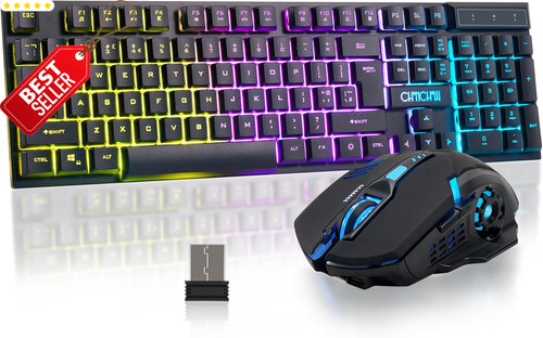 Wireless gaming keyboard - keyboard, mouse